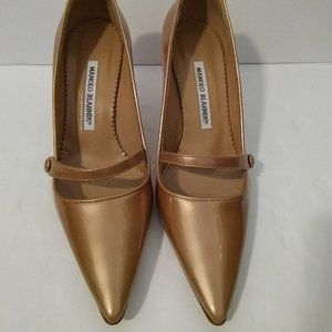 Manolo Blahnik Blush Pumps 37.5